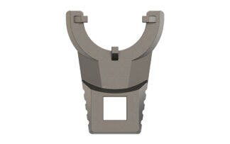 Real Avid Master-Fit 1/2" Crowfoot Wrench, Titanium-Coated Stainless Steel