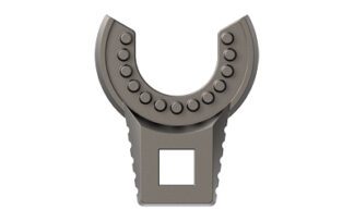 Real Avid Master-Fit 1/2" Crowfoot Wrench Titanium Coated Stainless Steel