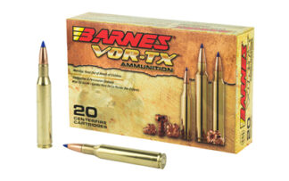 Barnes VOR-TX .270 Winchester 130 gr Tipped Triple Shock X Boat-Tail, 20 Rounds