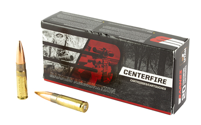 Barnes 300 AAC Blackout 120 gr JHP Flat Base, 20 Rounds Per Box