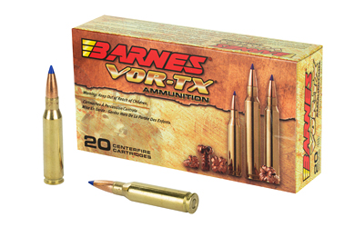 Barnes VOR-TX 7mm-08 Remington 120gr Tipped TSX Boat Tail, 20 Rounds Per Box