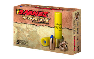 Barnes VOR-TX 20 Gauge 2.75 in 250 Gr Slug, 5 Rounds Per Box