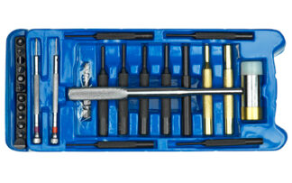 Birchwood Casey Weekender Professional Gunsmith Kit Blue, 27-Piece Gun Tool Kit