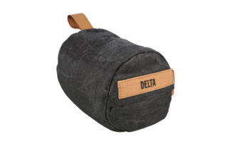 Birchwood Casey Steady Shot Delta Heavyweight Shooting Bag, Polymer Filled Waxed Canvas, Black