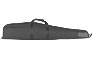 Bulldog Cases Deluxe Scoped Rifle Case, Model Deluxe, Black/Black
