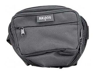 Bulldog Cases BD850 Small Fanny Pack Holster, Black, Water-Resistant Nylon