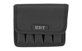 Bulldog Cases BDT60 Deluxe Mag Pouch, Belt Loop, Holds 5-10 Magazines, Black