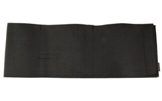 Bulldog Cases Deluxe Belly Band Holster Medium Abdomen, Ambidextrous, Black Nylon