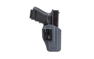Blackhawk A.R.C. Appendix Reversible Carry IWB Holster, Ambidextrous, Urban Gray, Belt Clip