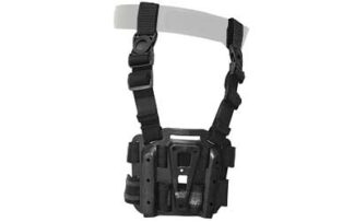 Blackhawk Tactical Holster Platform, Black Carbon Fiber, Leg Mount