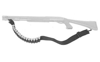 Blackhawk Shotgun Shotshell Sling, 15-Shell, Adjustable Two-Point, Black