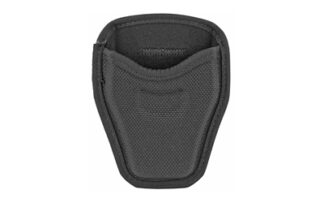 Bianchi Model 7334 Open Handcuff Case with AccuMold Trilaminate, Black