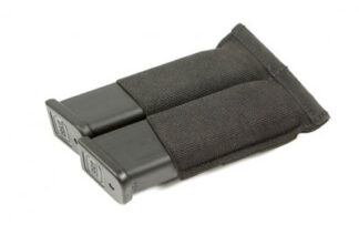 Blue Force Gear Ten-Speed Double Pistol Mag Pouch, Holds 2 Magazines, Black
