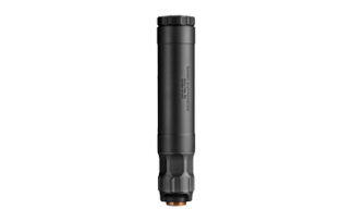 Banish 45 .45 Cal Suppressor, Direct Thread Piston Mount, 1.375 in Diameter, Black Finish