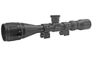 BSA Sweet 22 3-9x40mm AO .22LR Rifle Scope with 30/30 Duplex Reticle, Black