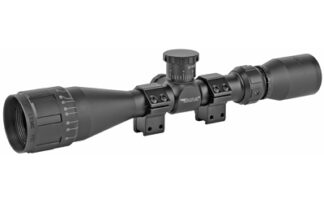 BSA Sweet 22 .22LR 4-12x40 AO Rifle Scope, 30/30 Duplex, Black Matte