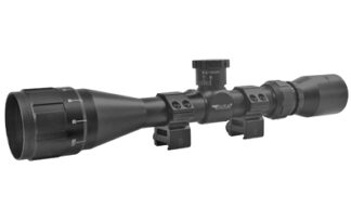 BSA Optics Sweet 6.5 4.5-18x40 AO Rifle Scope, 30/30 Duplex Reticle