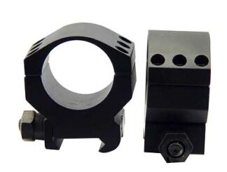Burris Xtreme Tactical 30mm Medium Picatinny/Weaver Scope Rings, Matte Black Aluminum