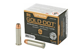Speer Gold Dot .357 Magnum 135 Gr Gold Dot Hollow Point (Short Barrel)