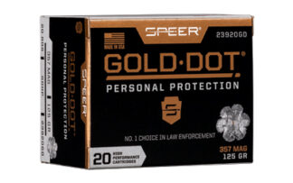 Speer Gold Dot .357 Magnum 125 gr Hollow Point 20 Rounds
