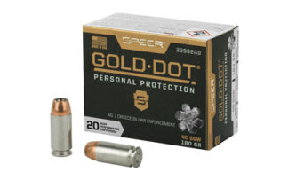 Speer Gold Dot .40 S&W 180 gr Hollow Point 20 Rounds