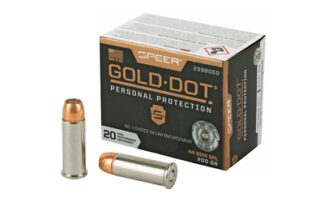 Speer Gold Dot .44 S&W Special 200 Grain Hollow Point, 20 Rounds