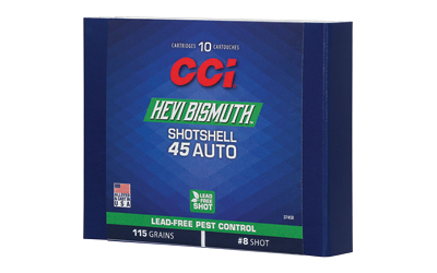 CCI Hevi-Bismuth .45 ACP Bismuth Shotshell #8 Shot, 10 Rounds
