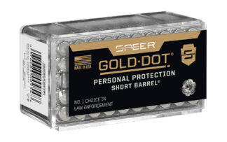 Speer Gold Dot .22 WMR 40 gr Hollow Point Short Barrel Nickel-Plated Brass, 50 Rounds
