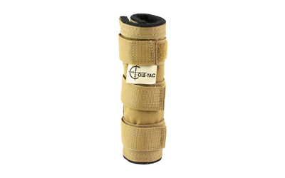 Cole-TAC Metal Python Suppressor Cover 6 in Coyote Brown