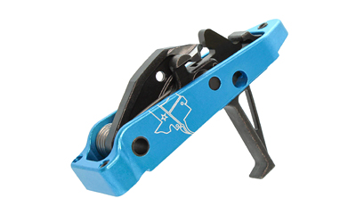 CMC AK47 Trigger 2.0 Flat Preset 2.5 lb Black with Blue Housing