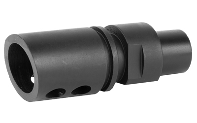 CMMG Flash Hider for PS90 SBR, M12x1 LH Threads, Black Steel