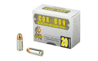 Cor-Bon Self Defense 9mm +P 115gr JHP 20-Round Box