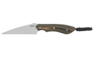 Columbia River S.P.E.W. Razor Edge Fixed Blade Knife, 3 in, Black/Brown