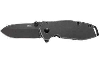 Columbia River Squid Assisted Folding Knife, 2.37" Blade, Stonewashed 8Cr14MoV, Black Handle