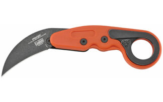 Columbia River Provoke Folding Karambit Knife, 2.47 in Blade, Orange Grivory Handle