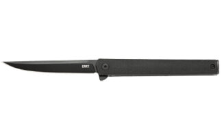 Columbia River CEO Flipper Blackout 3.35 in AUS-8A SS Blade Folding Knife