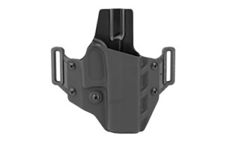 BP Tactical Covert Outside the Waistband OWB Holster, Right Hand, Fits Glock 19, Kydex, Black