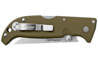 Cold Steel Finn Wolf Folding Knife 3.50 in AUS-8A Stainless Blade, OD Green