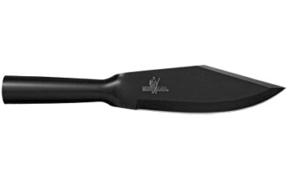 Cold Steel Bushman Bowie 7 in Fixed Blade Knife, SK-5 High Carbon, Black, with Secure-Ex Sheath