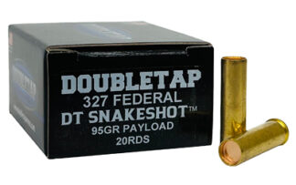 Double Tap Ammunition SnakeShot .327 Federal Magnum 95gr #9 Shot 20 Rounds Per Box