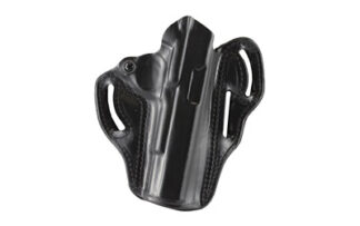 DeSantis Speed Scabbard 1911 Government 5 in OWB Right-Hand Black Leather Holster