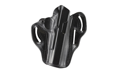 DeSantis Speed Scabbard 1911 Government 5 in OWB Right-Hand Black Leather Holster