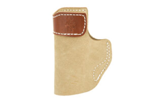 DeSantis SOF-TUCK #106 IWB Belt Clip Holster for S&W Shield and Hellcat (Right Hand) Tan Suede