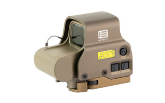 EOTech EXPS3 1x Holographic Sight, 1 MOA Dot Reticle, Tan, 3.80 in Length