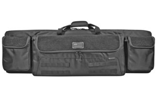 Evolution Outdoor Tactical 1680D Double Rifle Case 42 x 12.5 x 6 in Black