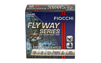 Fiocchi Flyway Steel 12 Gauge 3" 1 1/8oz #2 Steel, 25 Rounds