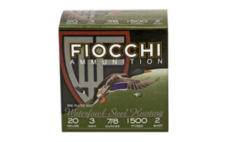Fiocchi Flyway Steel 20 Gauge #2 Steel Shot 25 Rounds