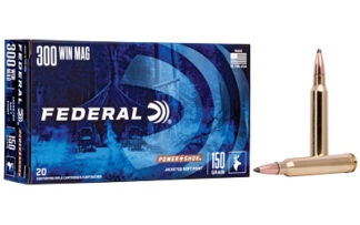 Federal Power-Shok .300 Winchester Magnum 150 Grain Soft Point Ammo