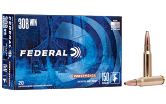Federal Power-Shok Soft Point .308 / 7.62 NATO 150 Grain 20 Rounds