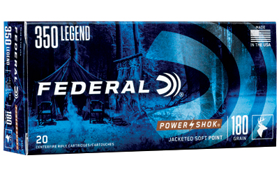Federal Power-Shok .350 Legend 180 Grain Soft Point (20 Rounds)